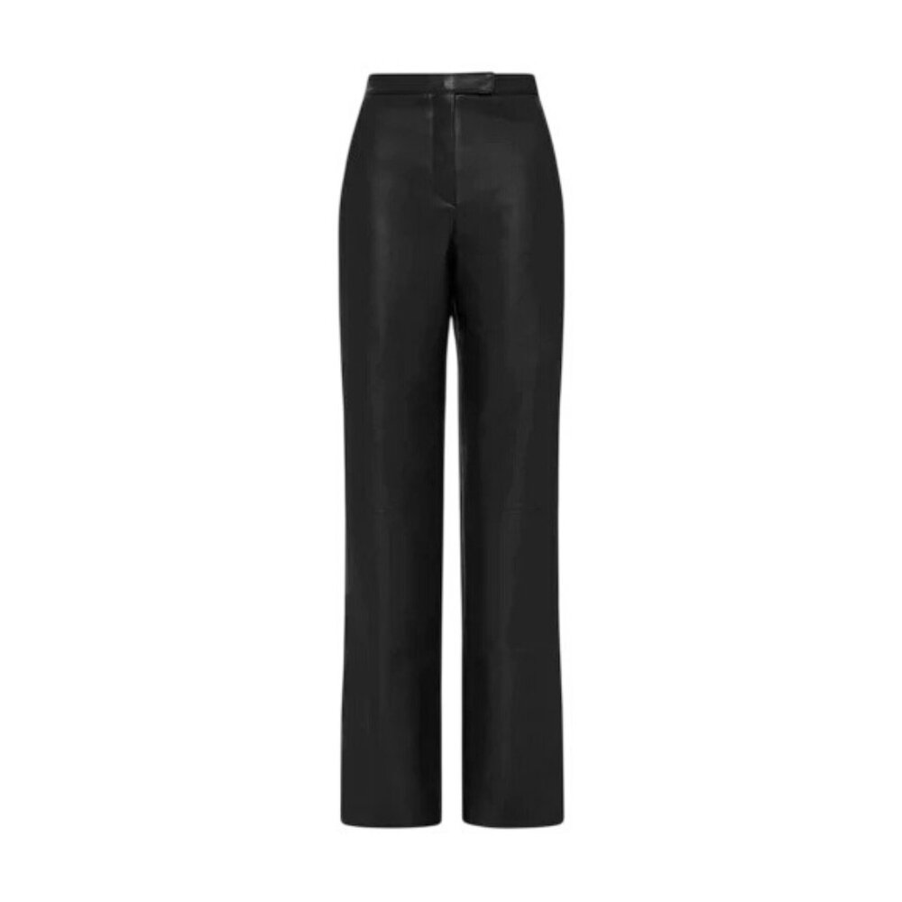 Henne Sanna Vegan Leather Pants in Black